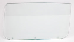 Door Glass w/ 3 Holes - Clear - LH - 65 GM A-Body Convertible