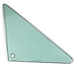 Vent Glass - Green Tint - RH - 66-67 GM A-Body Coupe & Convertible