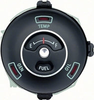 Dash Fuel Gauge with Warning Lights - 63-64 Chevy II Nova (Standard)