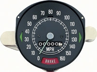 Speedometer - 160 MPH - 69 Firebird