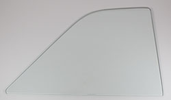 Quarter Glass - Clear - LH or RH - 62-65 Chevy II Nova 2DR Sedan (Post)
