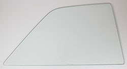 Quarter Glass - Clear - LH or RH - 66-67 Chevy II Nova 2DR Sedan (Post)