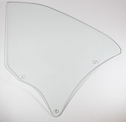Quarter Glass - Clear - LH - 66-67 GM A-Body Coupe