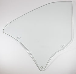 Quarter Glass - Clear - RH - 66-67 GM A-Body Coupe