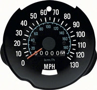 Speedometer - 130 MPH - 70-78 Camaro