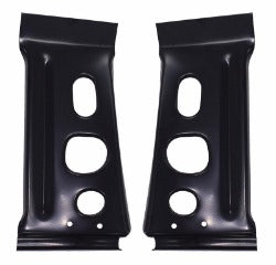 67 Chevelle Taillight Panel Braces and Trunk Latch Support (3 Piece Set) 1967
