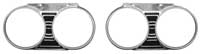 Headlight Bezels - Pair - 67 Chevelle El Camino