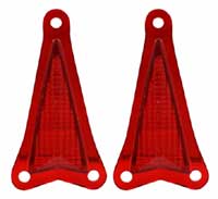 Side Marker Lamp Lens - Rear - LH/RH Pair - 68 Firebird