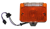 71 72 Nova Parking Lamp Assembly LH or RH Amber Lens (Sold Each) 1971 1972