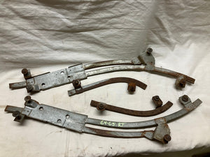 64 65 Chevelle 2 Door Hardtop Quarter Window Tracks (Original) SS GTO Skylark Cutlass 1964 1965