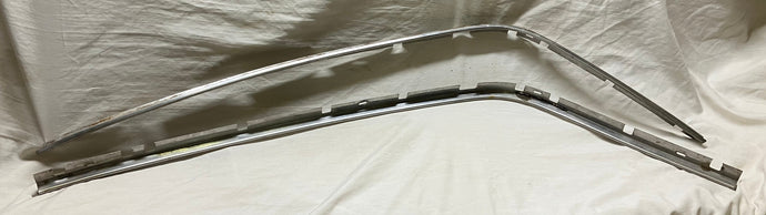 70 71 72 73 Camaro Drip Rail Moldings Stainless Steel Original Z28 SS RS Firebird Trans Am 1970 1971 1972 1973