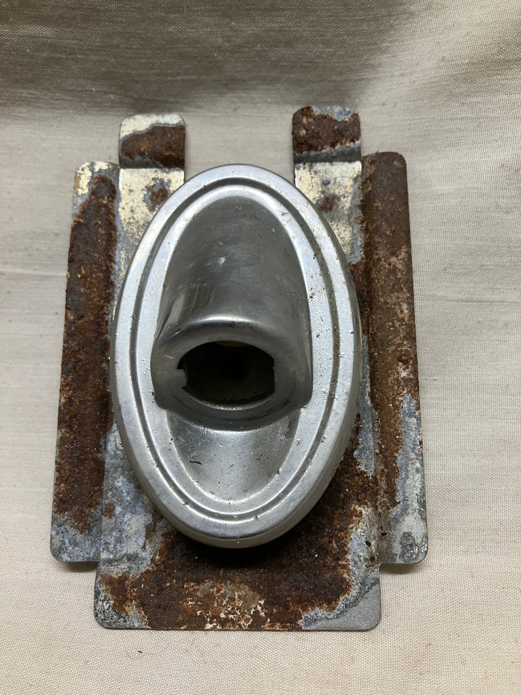 69 70 71 72 GTO LEMANS GRAN PRIX REMOTE MIRROR CONTROL BEZEL WITH RETAINER (Original) 1969 1970 1971 1972