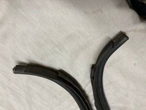 70 71 72 Chevelle B-Pillar Door Jamb Windlace Trim LH/RH Pair (Original) A Body El Camino Grand Prix 1970 1971 1972