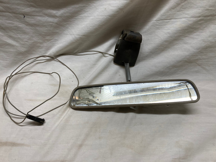 68 69 70 71 72 Chevelle Convertible Inside Rearview Mirror with Bracket and Maplight (Original) A Body Cutlass Skylark GTO Tempest LeMans 1968 1969 1970 1971 1972