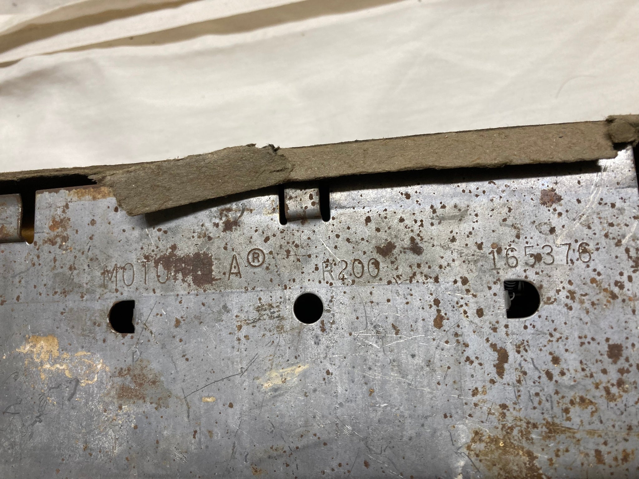 Motorola R200 Radio Reverb Unit Vibrasonic Reverberation Unit ...