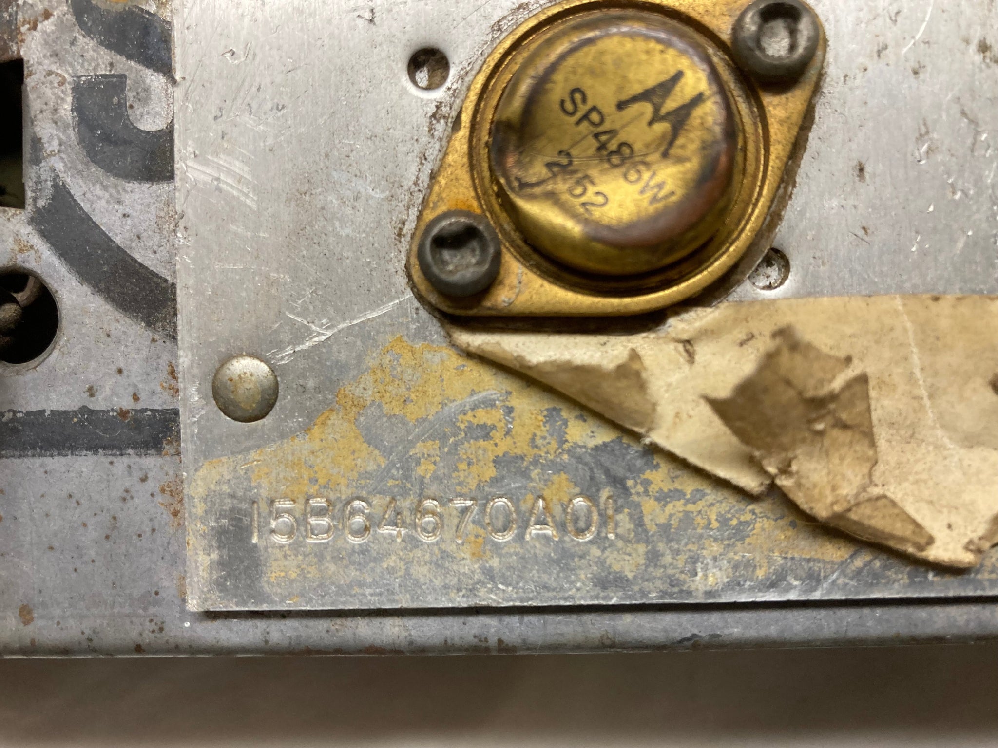 Motorola R200 Radio Reverb Unit Vibrasonic Reverberation Unit ...