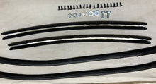 Load image into Gallery viewer, 66 67 Chevelle Quarter Glass Run Channel Weatherstrip Kit 2 Door Sedan 1966 1967