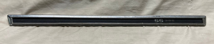 69 Chevelle SS Glove Box Bezel with SS 396 Original El Camino 1969