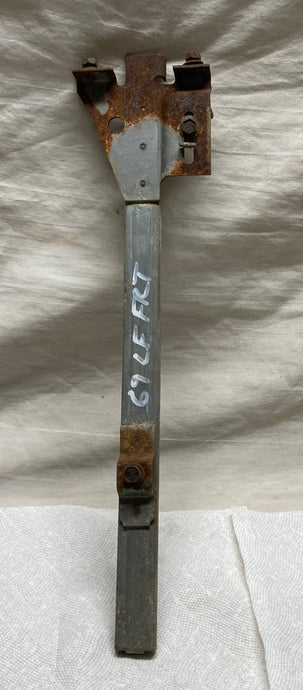 69 Chevelle Window Channel Front Vertical with Up stop Left Hand 2 Door Hardtop and Convertible Original SS GTO Cutlass 1969