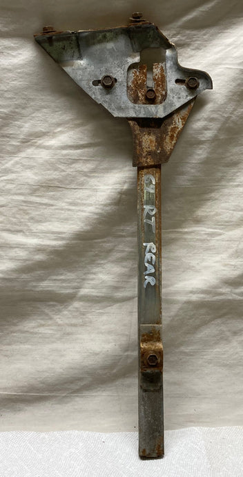 69 Chevelle Window Channel Rear Vertical with Up stop Right Hand 2 Door Hardtop and Convertible Original SS GTO Cutlass 1969