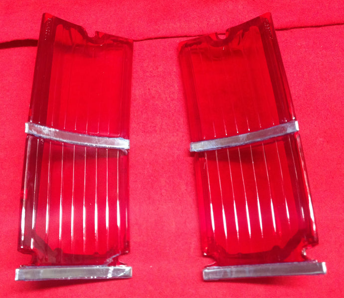 Tail Lamp Lenses Pair  66 El Camino