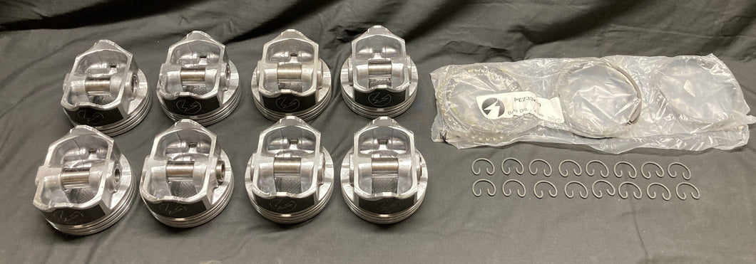 Chevrolet 454 Pistons New Set of 8 with Rings Wrist Pins & Locking Rings Sealed Power 8KH426CP .030