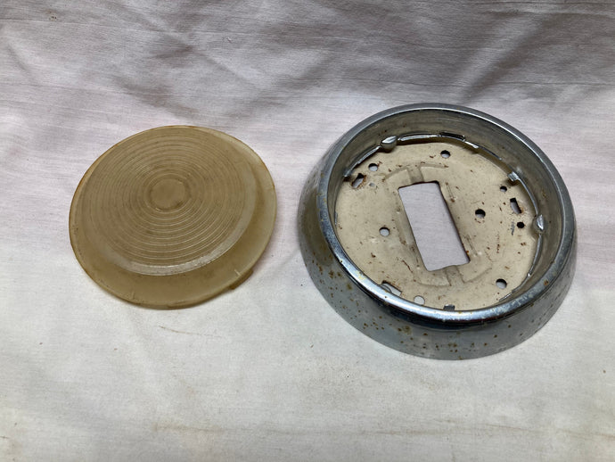 65 66 67 68 Impala Dome Light Housing and Lens (Original) 1965 1966 1967 1968