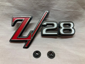 69 Camaro "Z28" Rear Panel Emblem 1969