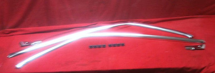 Headliner Moldings (Pair)  with Clips 66-67 Chevelle HT