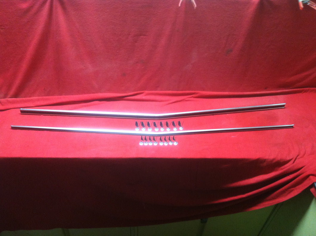 Rear Panel Molding Upper & Lower Set  69 Chevelle