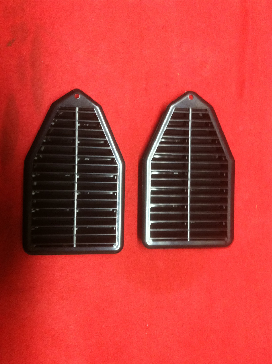 Door Jamb Vent Louvers with Seals  LH/RH Pair - 69 Chevelle (Coupe & Convertible )