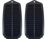 Door Jamb Vent Louvers with Seals -  LH/RH Pair - 70-72 Chevelle (Coupe & Convertible )