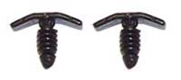 Hood to Cowl Clip Set - Plasticl - 68-72 GM A-Body