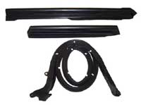Convertible Top Weatherstrips - 5 Piece Set - 68-72 GM A-Body