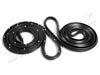 Back Glass Weatherstrip - With Trim Slot - 62-65 Chevy II Nova (2-door Coupe))