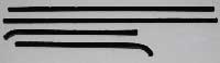 Window Felts - Outer (4pcs) - 66-67 Chevy II Nova 2DR Hardtop
