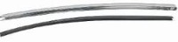 Quarter Window Chrome Vertical Molding - LH  64 - 65 Chevelle Coupe