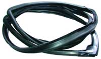 Back Glass Weatherstrip - With Trim Slot - 62-64 Chevy II Nova (2 & 4-Door Sedan/Post)