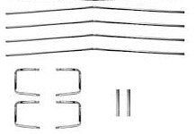 70 Chevelle Malibu Super Sport and El Camino grille molding set 1970 SS